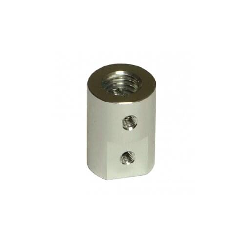 Funssor M8 Thread Z-axis Motor coupling 5mm bore aluminum alloy coupling for NEMA17 steper motor