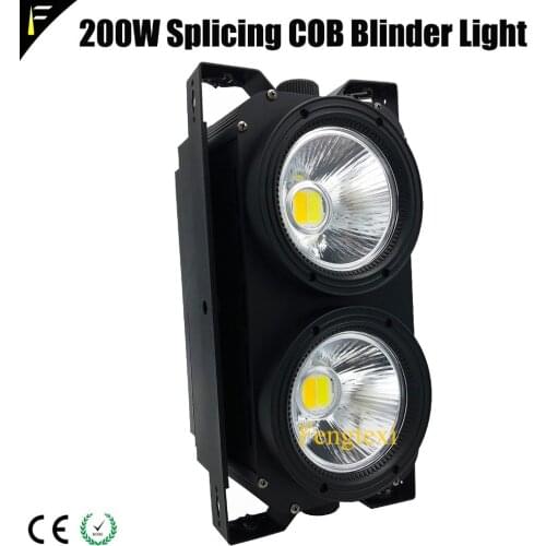 Super Bright High Power Studio/Church/Theatre Light COB Lamp Blinder Panel 2x100W Warm White Plus Cool White Can Be Spliced