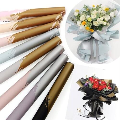 Waterproof wrapping Wedding Gift Ouya paper flower wrapping paper Florist Wrapping Paper Flower Bouquet Supplies