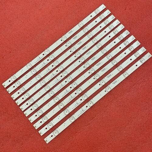 10pcs LED backlight for Sharp LC-49CUF8462ES LC-49CUG8362KS LC-49CUF8372ES LC-49CUF8472ES RF-AJ490E30-0601S-07 A0 AJ490E32 02 A2