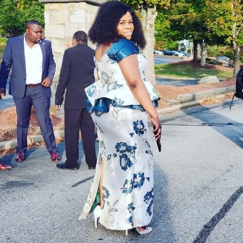 2020 Latest Grey Brocade Jacquard Lace Fabric French Lace Fabric High Quality African Nigeria Lace Fabric For Party Dress SL1243