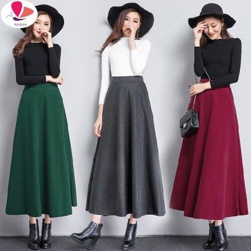 Apipee Women's Warm Skirts