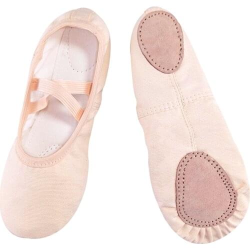 2020 Adult Canvas Ballet Dance Shoes Yukigaga Yoga Slippers Gym Slippers Pointe Gymnastics Free Shipping