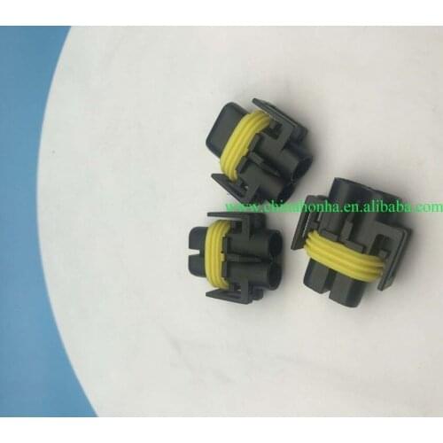 Free shipping 2 Way Black Metri-Pack 280 Sealed Female Connector Assembly, Max Current 30 amps Part # 12124819 for Delphi