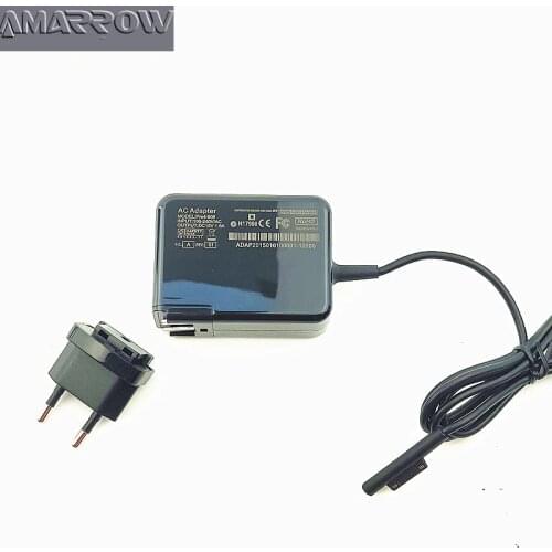 Power Supply Portable Laptop Adapter Tablet Pc Charger for Microsoft Surface Pro 4 M3 EU or US Plug 1735 1736 15V 1.6A 24W