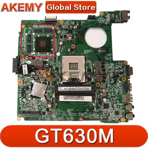 DAZQSAMB6F1 motherboard for ACER E1-471 EC-471 V3-471 E1-431 E1-471G Laptop motherboard PGA989 HM76 GT630M Test OK Mainboard