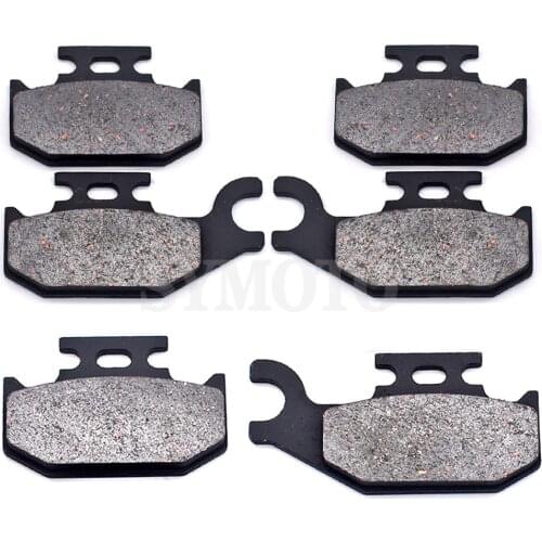 For ATV Can Am BRP Outlander 400 500 650 800 2007-2014 Renegade 500 800 2007-2011 Motorcycle Front Rear Brake Pads sets