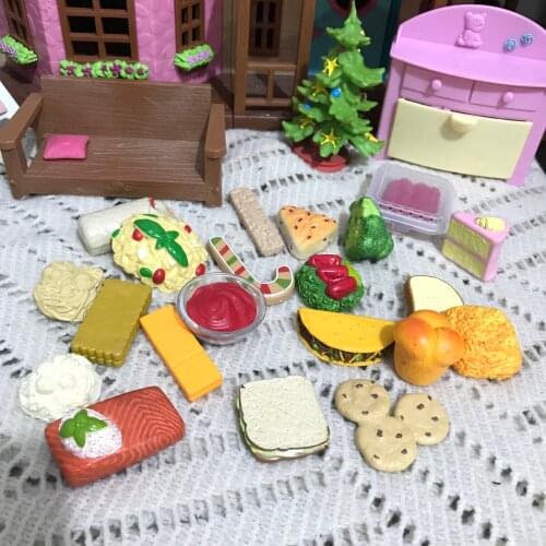 The food for 46cm American Girls Food Simulation Candy Toy fruit cookie cake Play House Toys wave 1