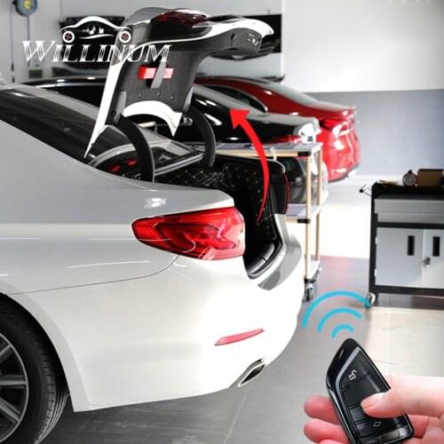 Electric tailgate for BMW f10 f11 tail box intelligent electric tail gate door remote control power operated trunk opening close