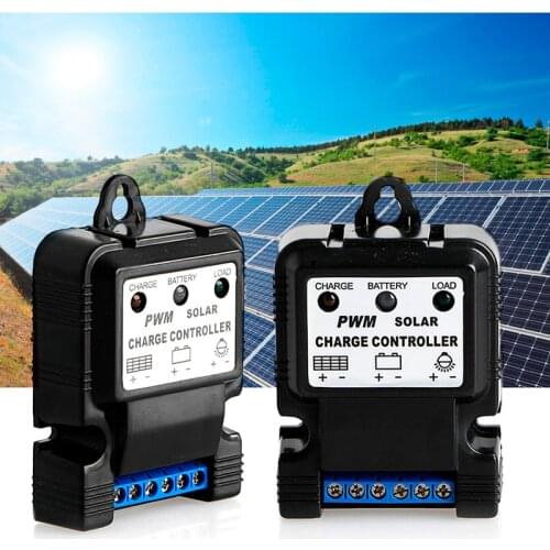 Hot 6V 12V 10A PWM Better Auto Solar Panel Charge Controller Regulator Solar Controllers Battery Charger Regulator #1E1283