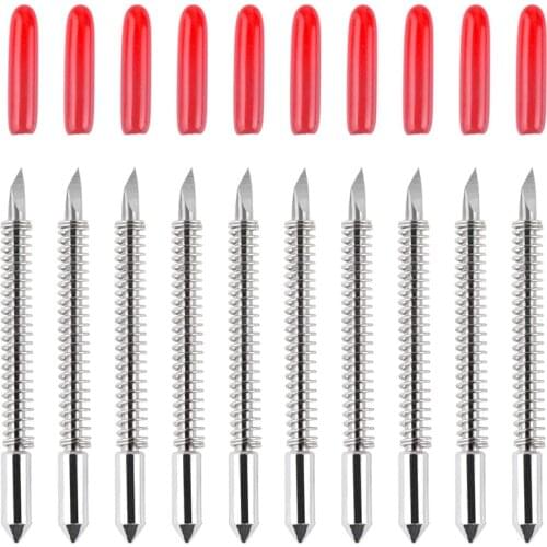 New 50Pcs 45 Degree Vinyl Cutter Plotter Blades for Graphtec CB09U CB09 Silhouette Cameo Cutting Knife Cricut Maker