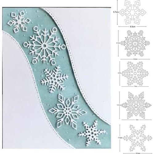 Craft dies Metal cutting dies cut die snowflakes frame decoration Scrapbooking dies paper craft knife mould blade punch stencils