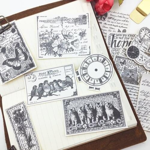 14PCS Cute funny expression Stickers Crafts And Scrapbooking stickers book Student label Decorative sticker kids toys