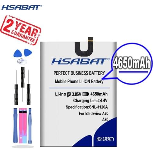 New Arrival [ HSABAT ] 4650mAh Replacement Battery for Blackview A60