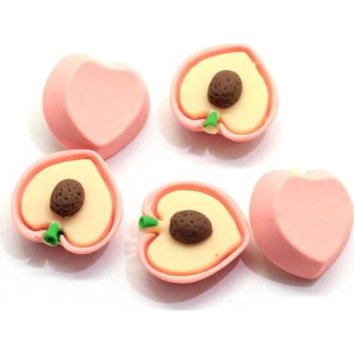 Newest Arrival Cheap Loose Fruit Style Mix Design Resin Bead Cabochon Cute for Fridge Cell Phone Decorations