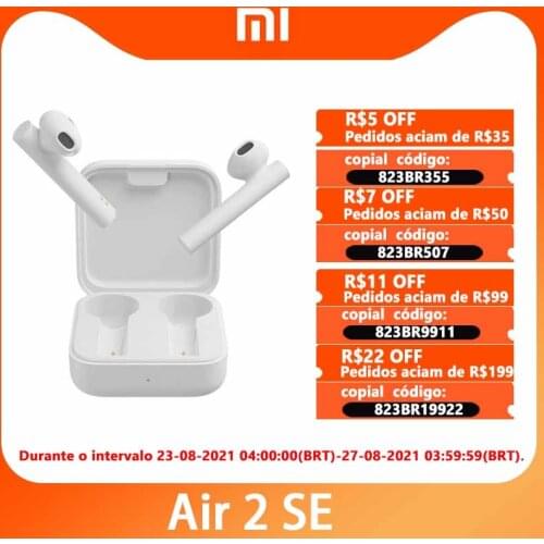 Original Xiaomi Air 2 SE airdots2 se Wireless Bluetooth Earphone airdots s TWS AirDots Pro 2 SE SBC/AAC Mi True Earbuds Low Lag