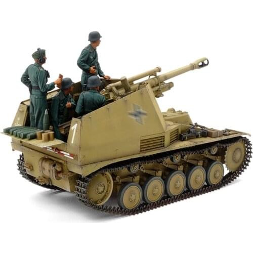 Tamiya 35358 1/35 German Self-Propelled Howitzer Wespe Ltalian Front Assembly Model Building Kits Hobby Toys For Adults DIY