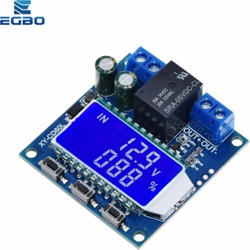CD60L Solar Battery Charger Controller 12V 24V 48V Charging Discharge Control Module Under voltage Current protector Board