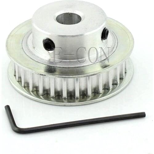 1pcs/lot HTD5M30 Timing Pulley 30teeth Synchronization Alumium Bore 10mm Teeth Width 10mm for CNC Stepper Motor 3D Printer