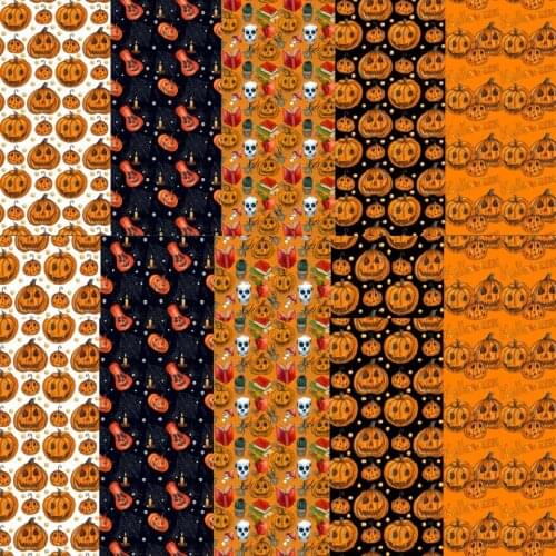 120pcs/lot Special Making Halloween pumpkin Pet Puppy cat Dog bandanas Collar scarf tie handkercheif Q810