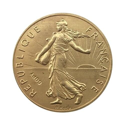 1969 10F FRANCE COIN COPY 23MM