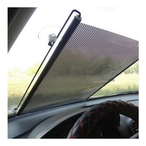 2019 High Quality Auto Accessories Retractable Side Window Car Sun shade Curtain Automatic Sunscreen roller Blinds Window Film