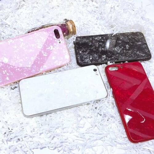 30PCS Fashion Back Cover for Iphone 8 Magnetic Car Holder Tempered Glass Shell Marble Tpu Back Case for iPhone 8 X