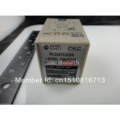 C61F-GP AC 220V 8 Pin Liquid Floatless Level Switch Controller & Base