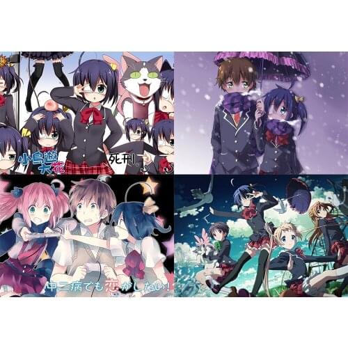 DIY Diamond Painting Cyuunibyou Demo Koigashitai Poster Diamond Mosaic Full Diamond Embroidery Diamond Accessories Room Decor