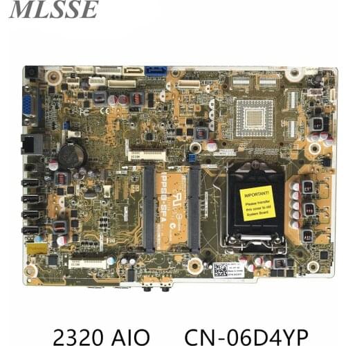 For Dell Inspiron One 2320 AIO Motherboard IPPSB-SFA CN-06D4YP 06D4YP 6D4YP H61 LGA1155 100% Tested Fast Ship