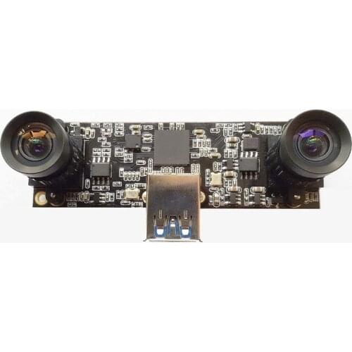 Fixed baseline USB3.0 binocular vision camera 3D stereo camera robot image and video synchronous acquisition