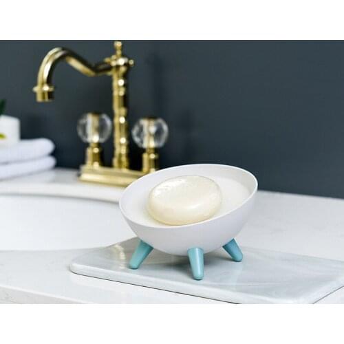 Creativity lovely hemispherical sponge dehydration soap rack hollow out design of bathroom kitchen soap rack