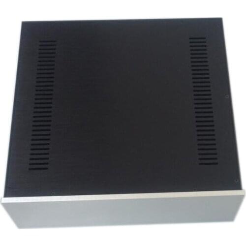 Width 430* high 140* deep 410mm Mini DIY all aluminum chassis power supply amp DAC amplifier chassis housing