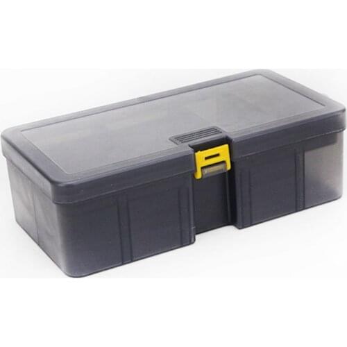 Multi-division Dual Layer Tool Storage Box Multifunctional Organize Fishing Lure