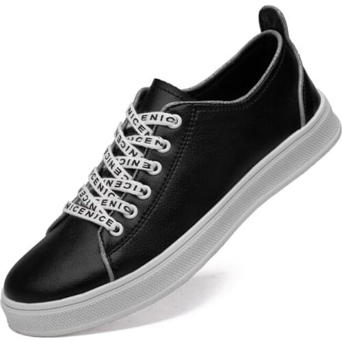 Genuine Leather Men casual shoes Summer Breathable Soft Sneakers Mens Handmade chaussure White Loafers