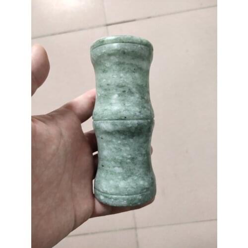 NATURAL Lantian jade pen holder
