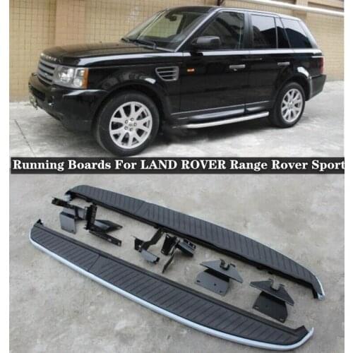 For LAND ROVER Range Rover Sport 2005-2013 High quality Aluminum alloy Running Boards Side Step Bar Pedals