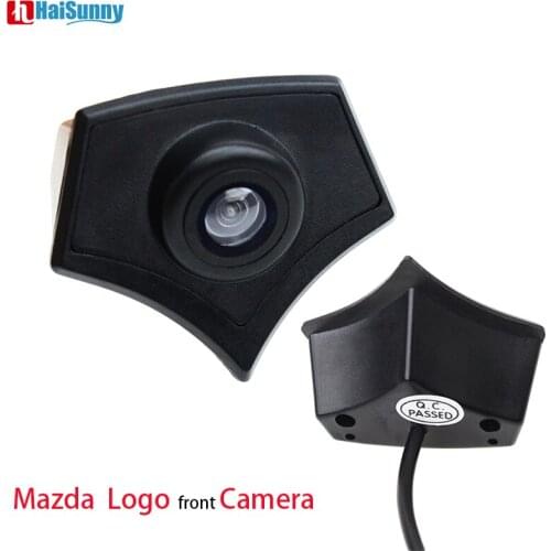 HaiSunny Car Front View Camera Night Vision HD CCD For Mazda 2 3 5 6 CX-7 CX-9 CX-5 Mazda 8