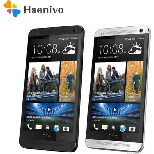 HTC One M7 Refurbished- Original Mobile Phone ONE M7 2GB RAM 16GB ROM Smartphone 4.7 inch Screen Android 5.0 Quad Core phone