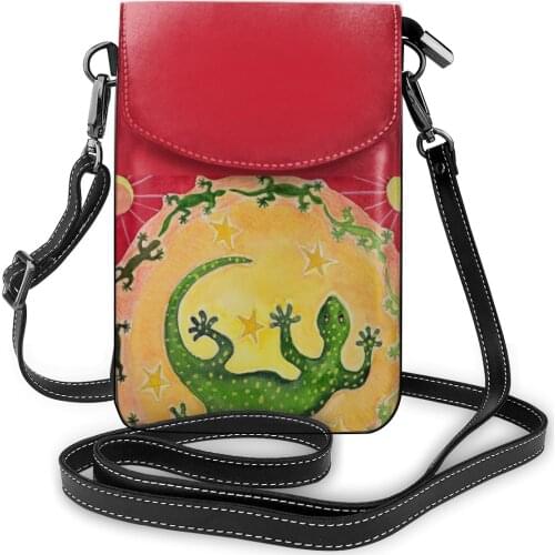 Lizard Shoulder Bag Gift Retro Women Bags Leather Work Female Purse