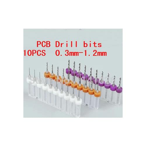 New 0.3mm to 1.2mm Drill PCB Print Circuit Board Bits,PCB CNC Bits Milling Machine,mini bits,Free Shipping
