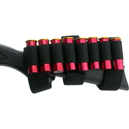 Tactical Hunting Ammo Bags 8 Rounds Shells Reload Carrier Holder Pouch Shooter Forearm Sleeve Mag Pouch Airsoft Bandolier