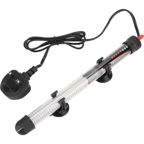 Pet Temperature Control Products 200W Glass Fish Tank Submersible Automatic Constant Temperature Water Heater Heating Rod