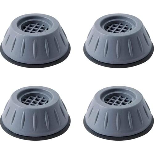 4Pcs Universal Anti-Vibration Feet Pads for Washing Machine Rubber Mat Dryer Refrigerator Base Fixed Non-Slip Pad