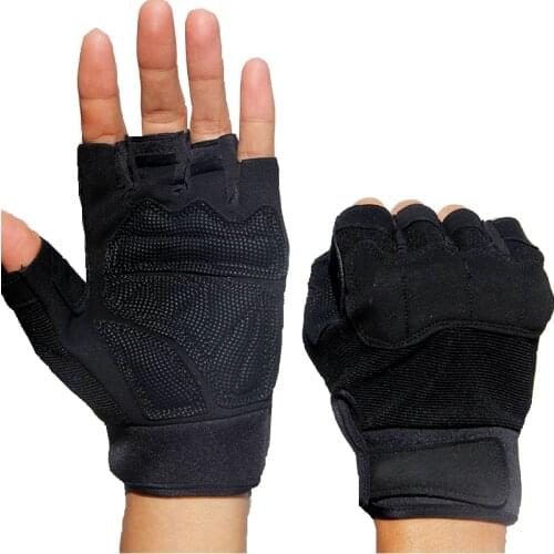 Military Half Finger Tactical Gloves Army Mens Fingerless Gloves Outdoor Hunting Airsoft Shooting Cycling Fishing Swat Combat