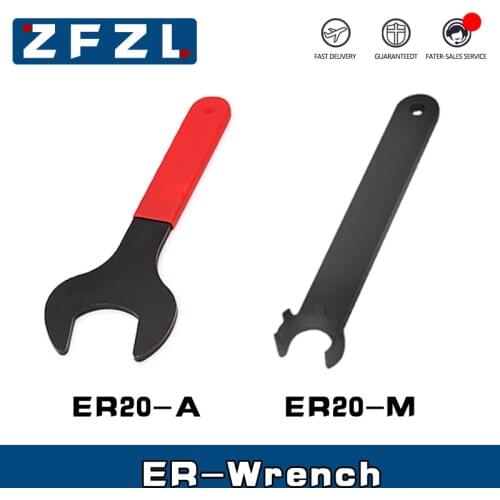 1pcs ER20-A type M type collet chuck wrench CNC center engraving electromechanical spindle ER20 special wrench for collet chuck