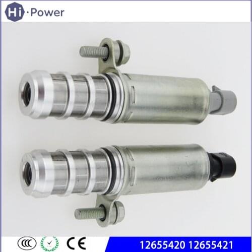 2PCS 12628347, 12646783 12646784 12628348, Intake & Exhaust Camshaft Position Actuator Solenoids for Chevrolet ,12655420 1265542