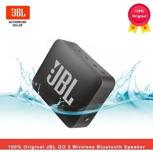 JBL GO 2 GO2 Wireless Bluetooth Speaker Mini IPX7 Waterproof Outdoor Sound Rechargeable Battery With Microphone