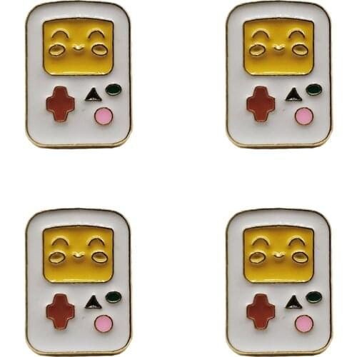 4pcs Enamel Pin Recreational Machines Brooch Metal Clothes Badge Jewelry Gift For Fans Friends 2021 Wholesale