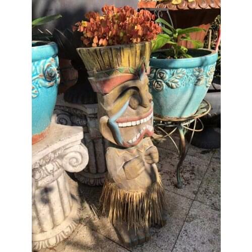 Hawaiian Garden Villa Courtyard Landscape Creative Gardening Flower Pot Decoration